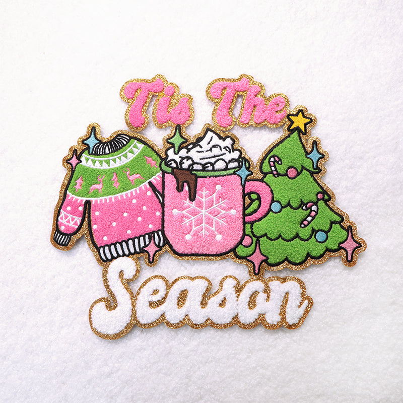“Tis the Season” Chenille Patch