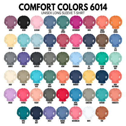 Adult Comfort Color T-Shirt Long Sleeve